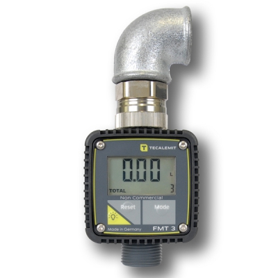 Elektronischer Durchflussmesser - mit LED-Display - Gehäuse: POM - inkl. Bauteil HORNET 50/80