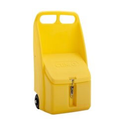 11449 - CEMO Go-Box 70 - 70 Liter - abgewinkelter Deckel - abschließbar - für Bindemittel