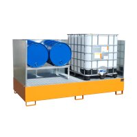 Bauer Auffangwanne - für 2 x 1000 Liter Container -...