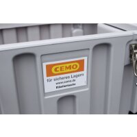CEMO 150l CEMbox - Tragfähigkeit 100 kg - Versch....