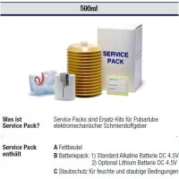 500 ml Service Pack für Pulsarlube M, Mi, MS,...
