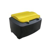 Kubik-Futterbehälter - für 750 kg Futter - 25 mm Abfluss