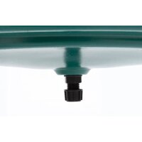 20 l Eck-Futtertrog - 13 mm Abfluss - aus Polyethylen - Grün