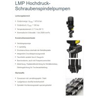 Spandau Schraubenspindelpumpe - 230/400 Volt - LMP 10 -...