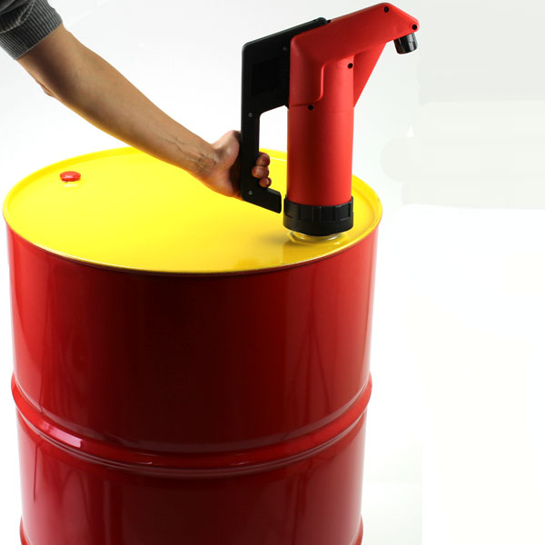 Handpumpe für Öl/Fett - max. 210 bar - 1 Liter Behälter - 1 ccm/Hub -  Sinntec 
