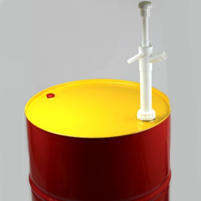 Handpumpe - für 100 bis 200 l Fässer - aus PP - max. 0.4 L/Min. - 1
