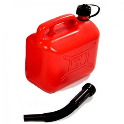 Kanister - 10 Liter - aus Kunststoff - für Benzin